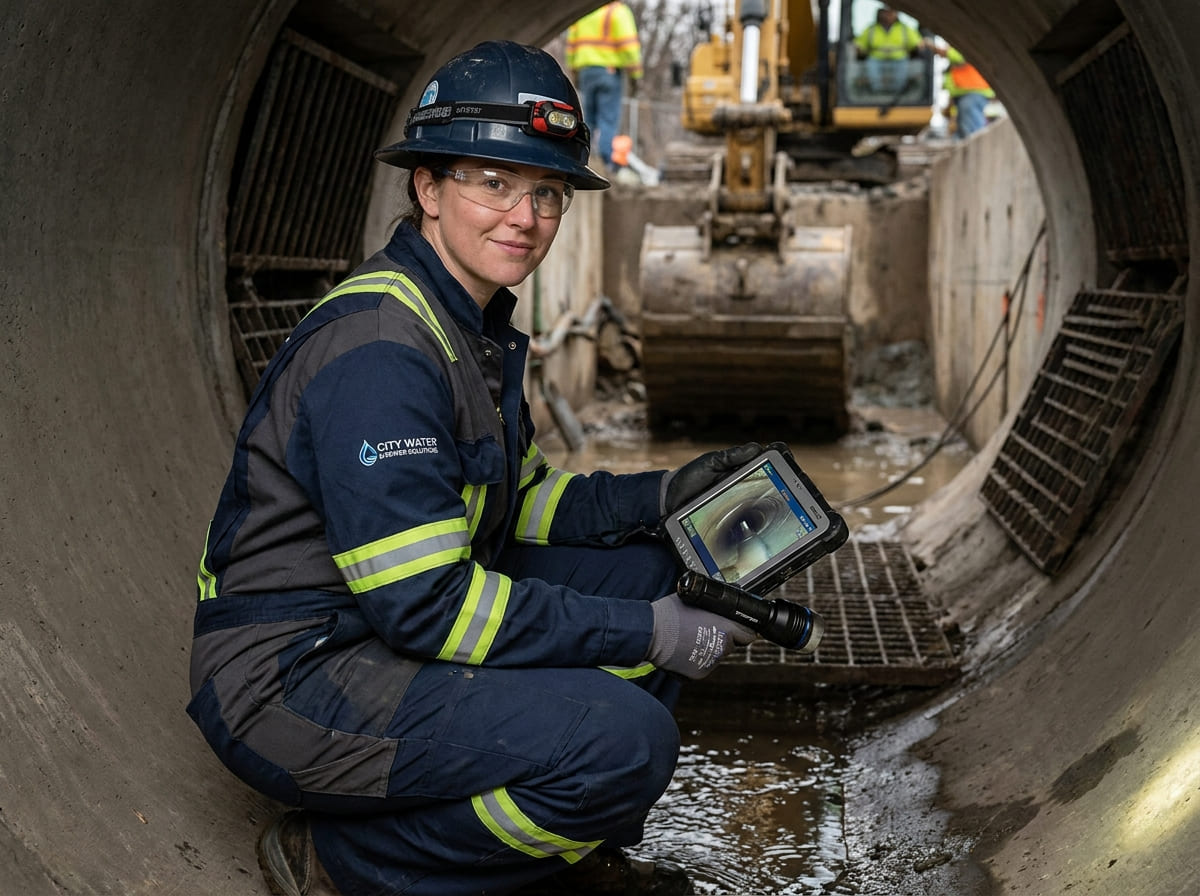 Sewer Line Inspection & Replacement in Lake City